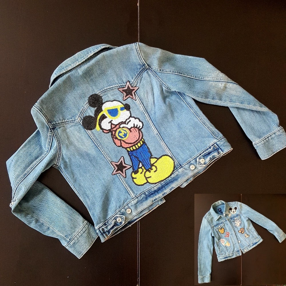 Mickey Mouse Denim Jacket 2